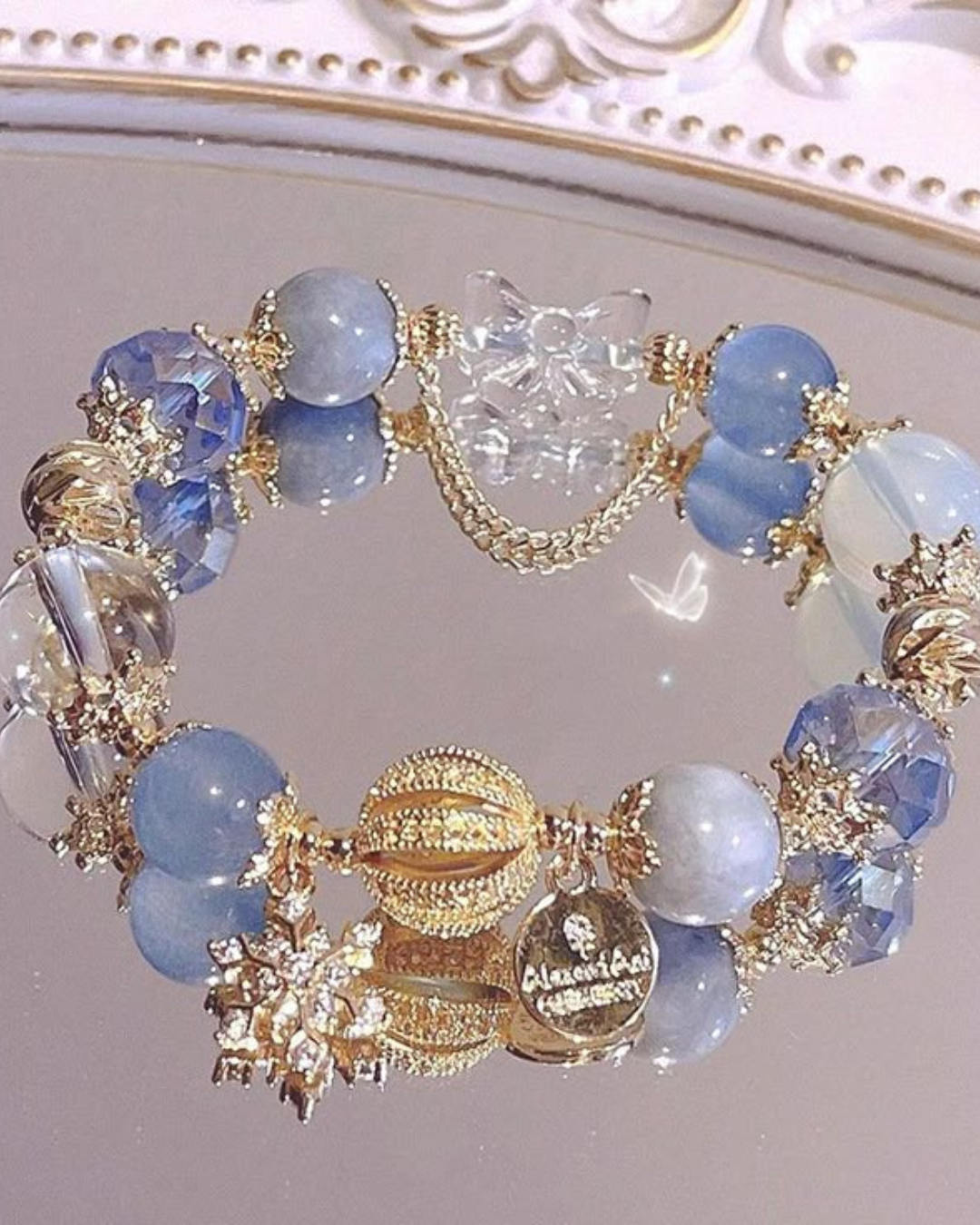 CRYSTAL CHARM BRACELET