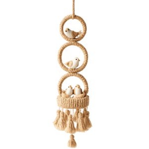 Rustic Bird Nest Wall Hanging
