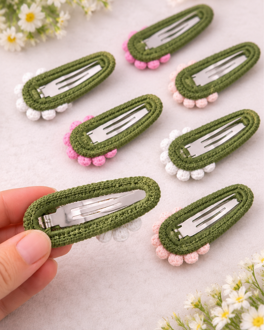 CROCHET HAIR CLIP - Image 3