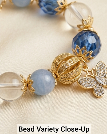 CRYSTAL CHARM BRACELET - Image 2