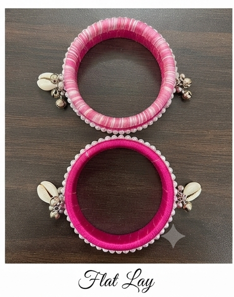 SILK THREAD BANGLES SET - Image 3