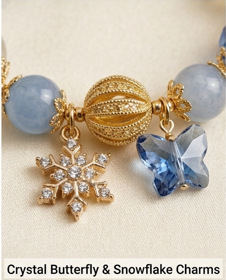 CRYSTAL CHARM BRACELET - Image 3