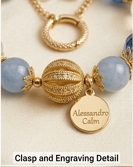 CRYSTAL CHARM BRACELET - Image 4